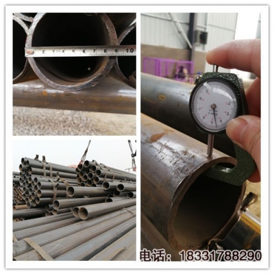 單柱式標(biāo)志桿89*4.5現(xiàn)場(chǎng)抽檢厚度